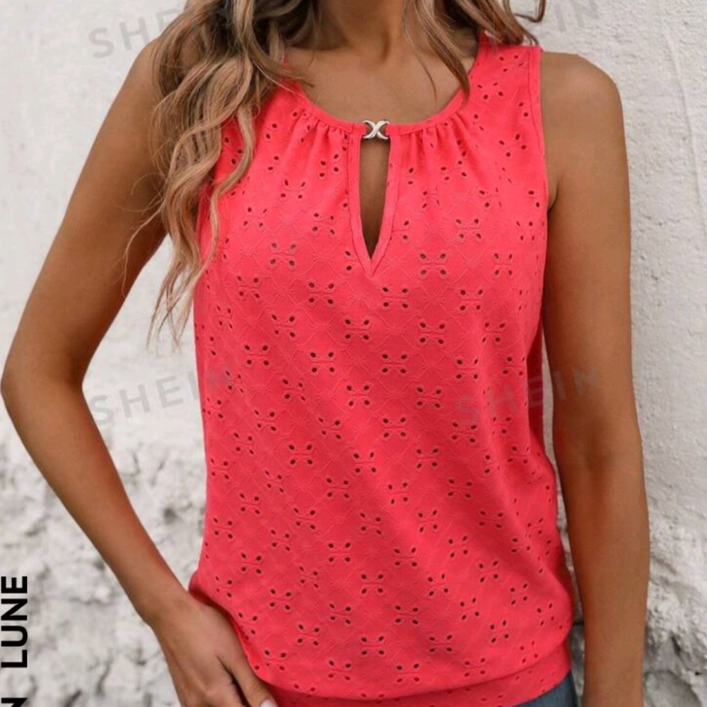Women's Embroidery Tank Top
